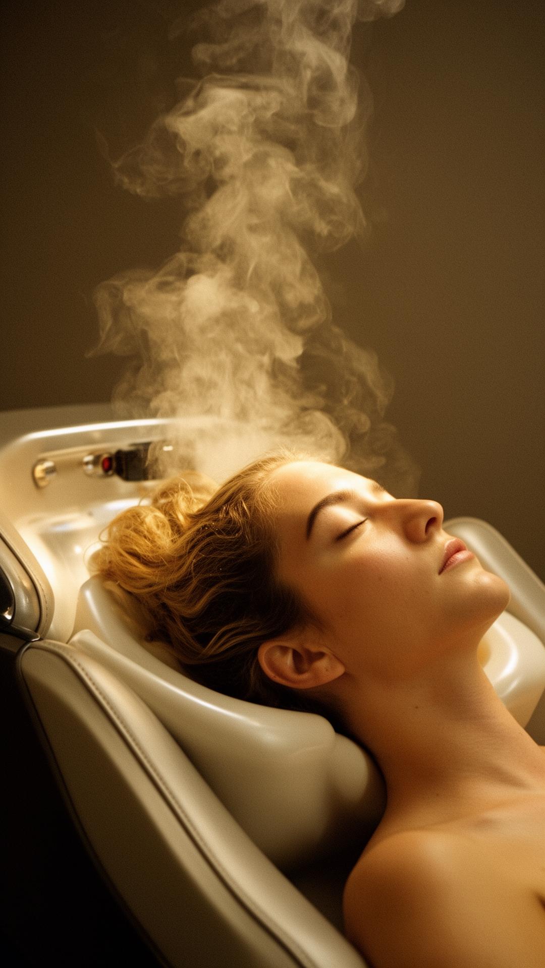 Schritt 03 des SHAZAY HeadSpa Rituals: Tiefenpflegende Maske