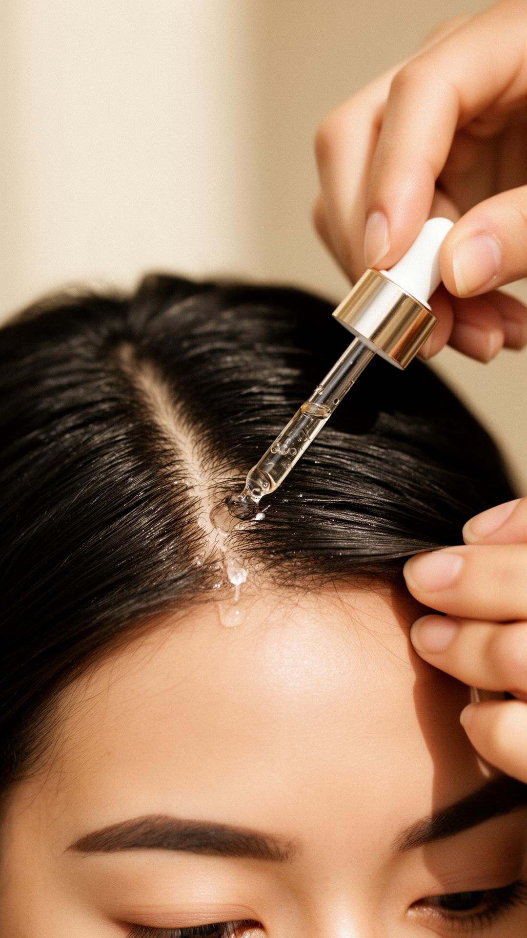Schritt 05 des SHAZAY HeadSpa Rituals: Diamond Dhara